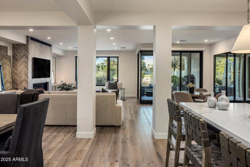 Kitchen/Dining/Living