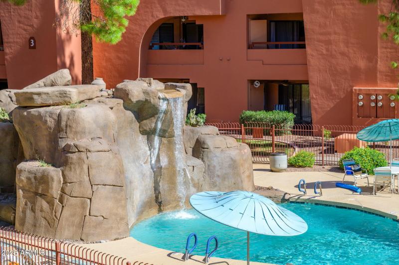 Enjoy the Sounds of the Waterfall