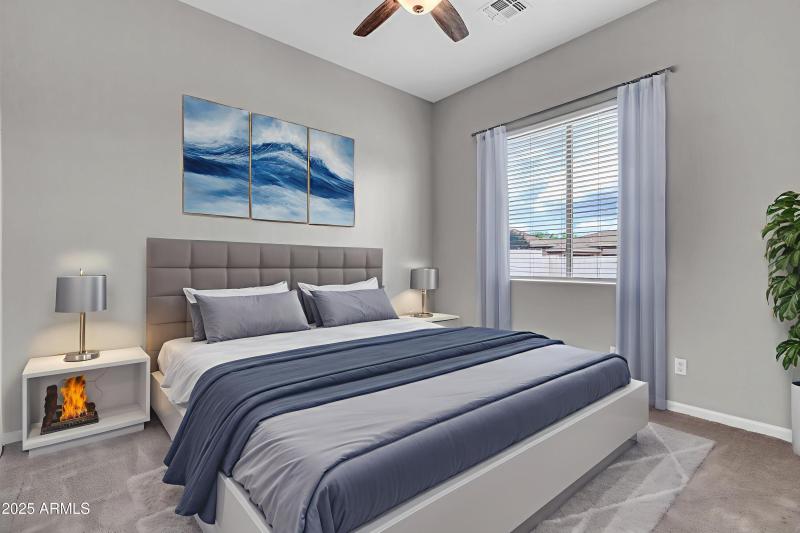 Bedroom #3 Virtually Staged