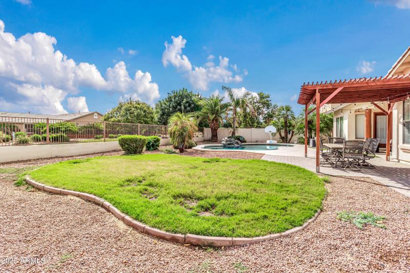 Large grassy area