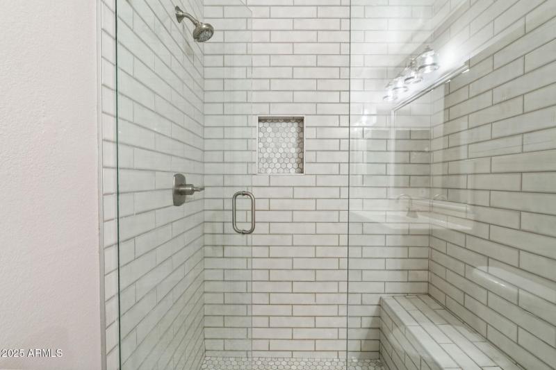 Glass Enclosed Walk-in Shower