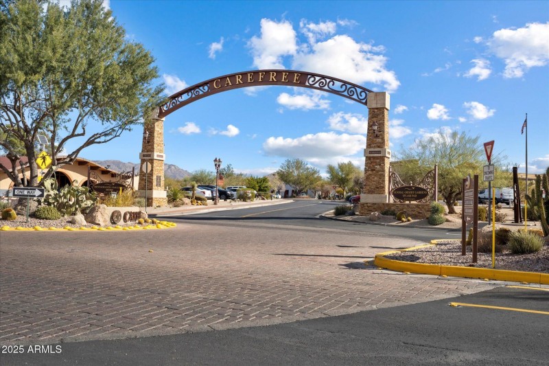 Carefree across the road