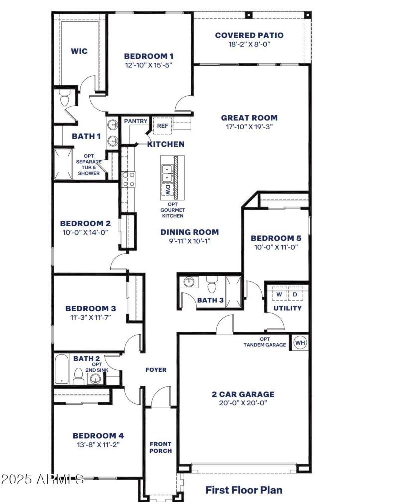 Del Rio Ranch, Saguaro 2,224 SF 5Bedroom