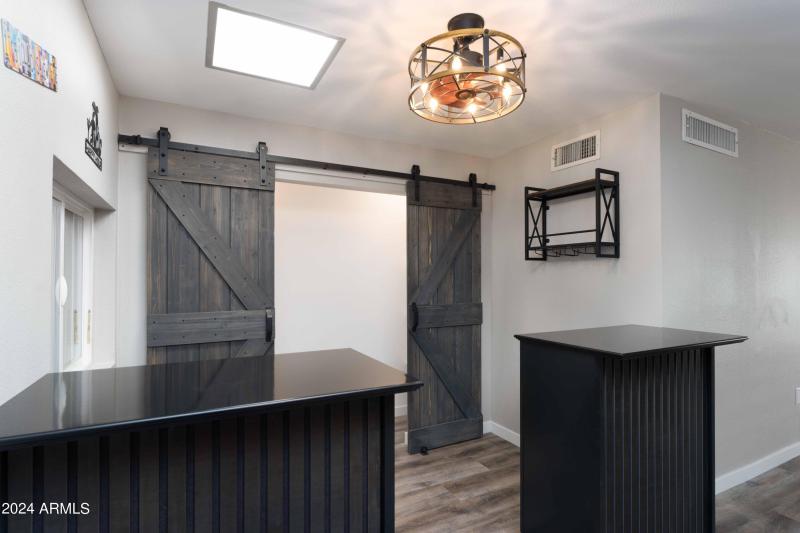 Modern Bar with Skylight