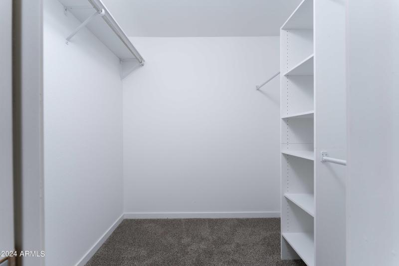Walk-In Closet with Ample Storage