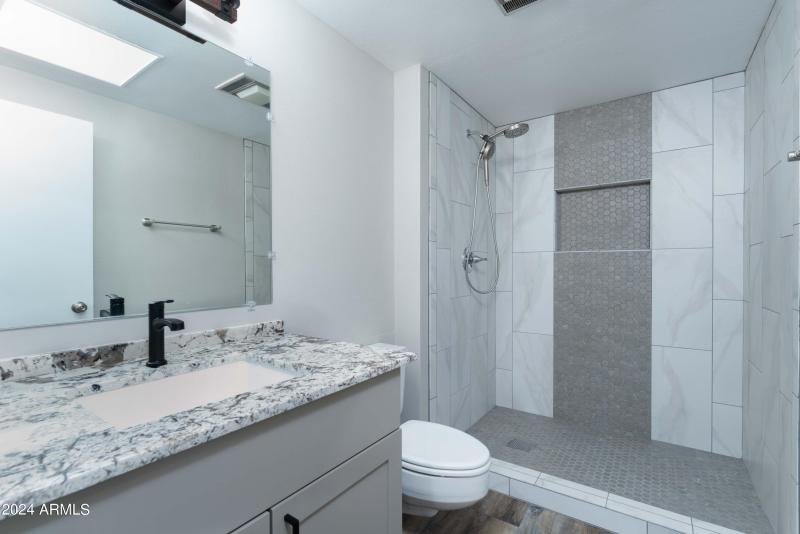 Elegant Bathroom with Custom Tile