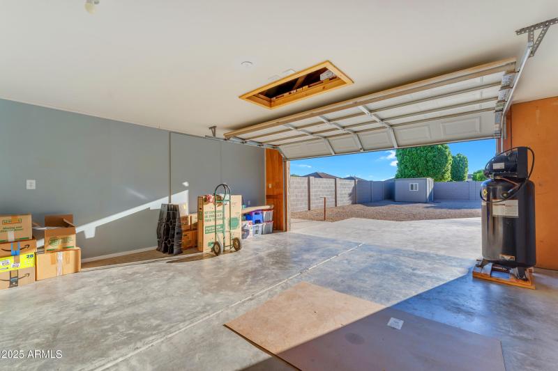 2 Car Detached Garage