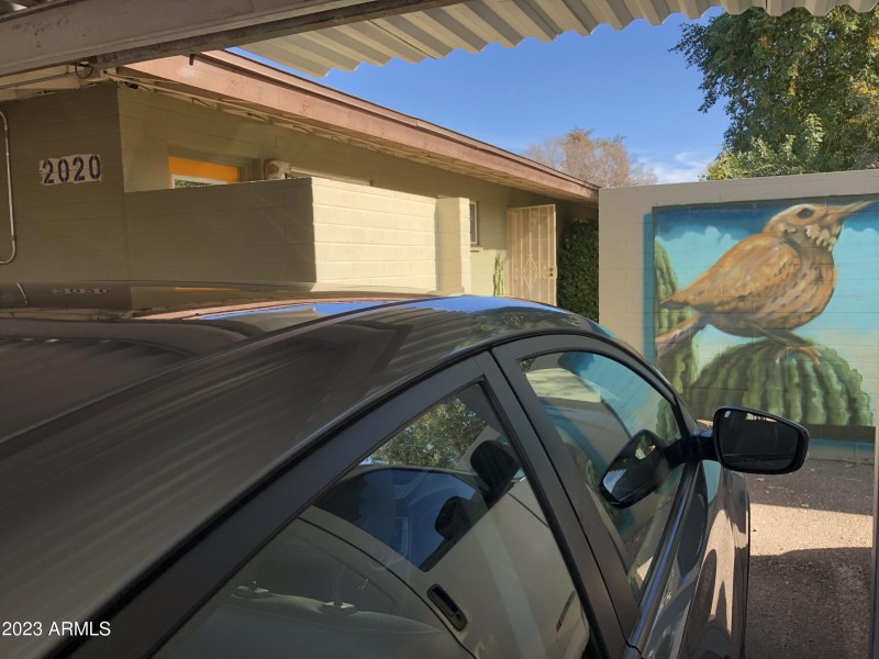 Walk to Apartment Entrance from Parking