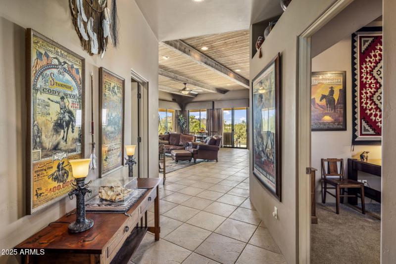 Entry towards great room