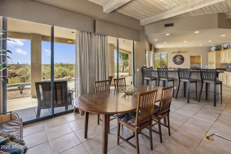 Dining towards kitchen