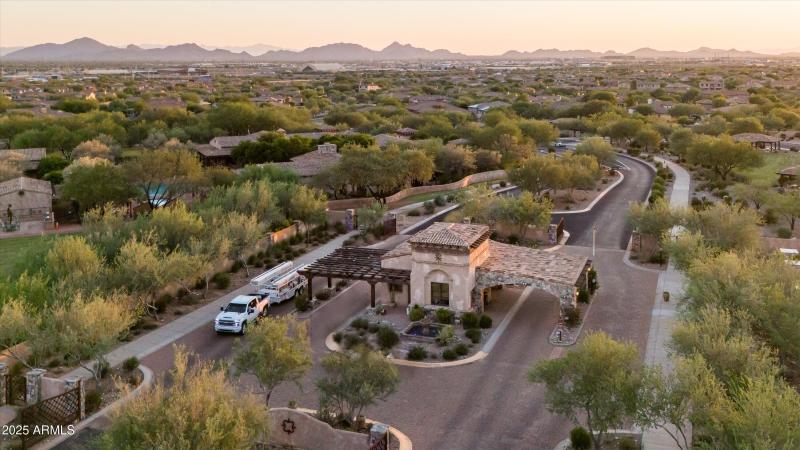050_Aerial View Community Gate