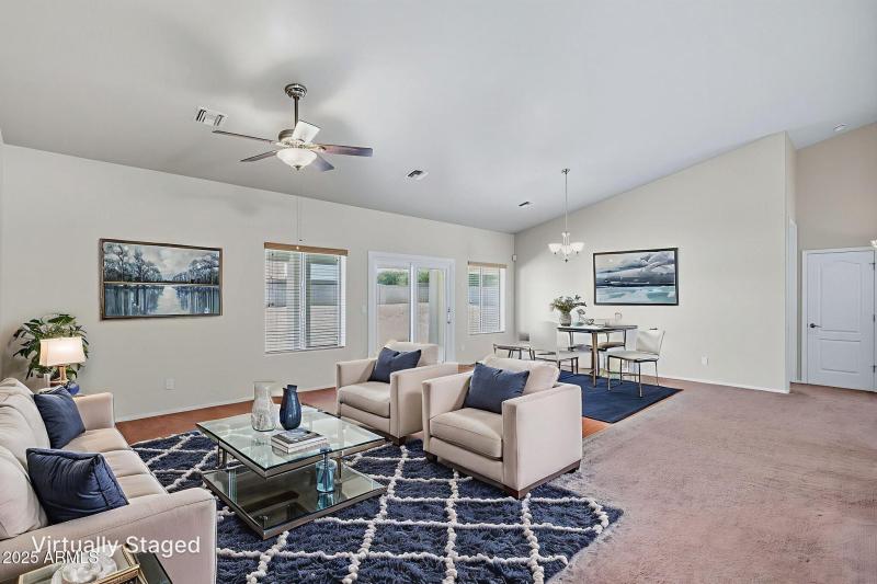 Virtually Staged Great Room