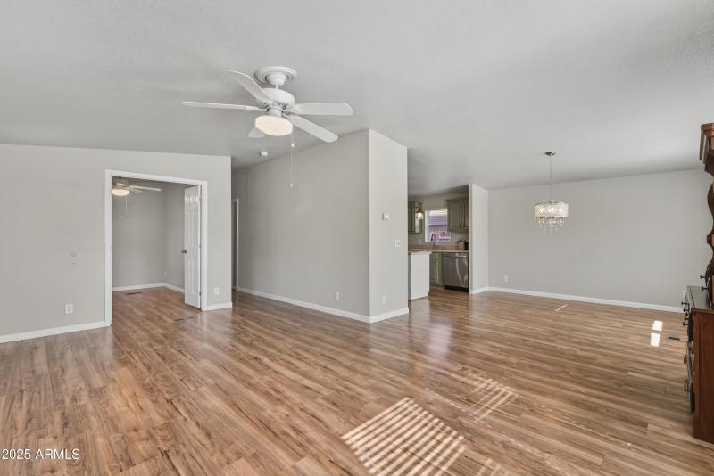 Living/Dining/Kitchen View