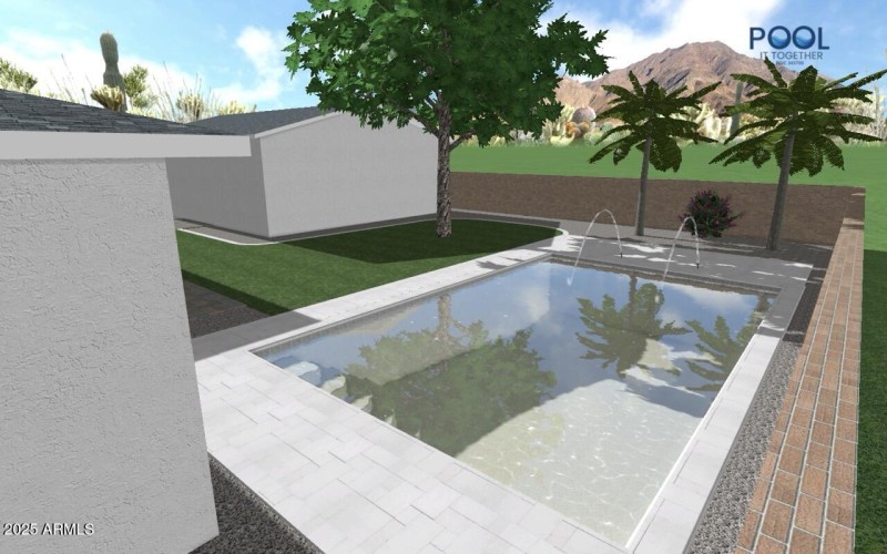 Pool renderings