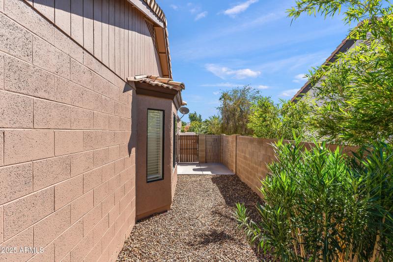 Bay Window Side Yard