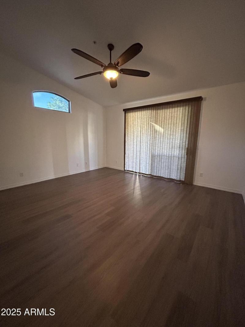 Master Bedroom with Closed Blinds