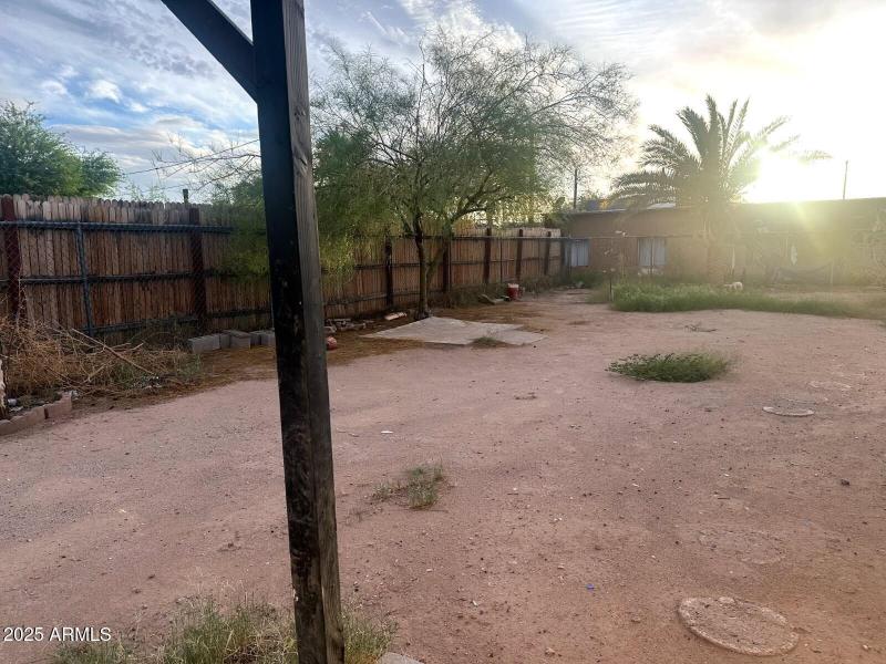 backyard for 39th house