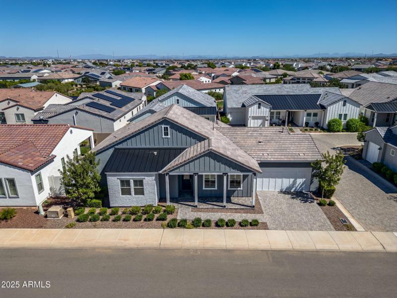 Aerial Front of House