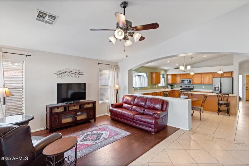 18-Family Room to Kitchen