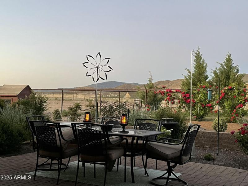 back patio mtn views