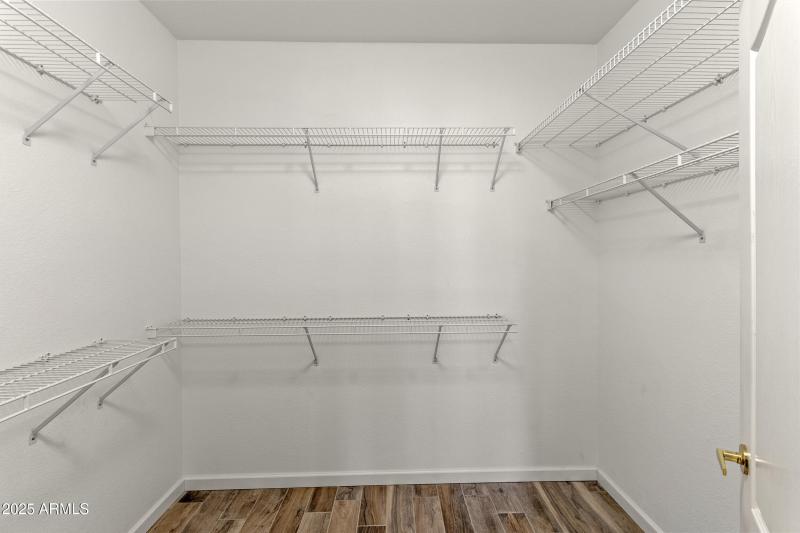 Primary Room - Walk In Closet
