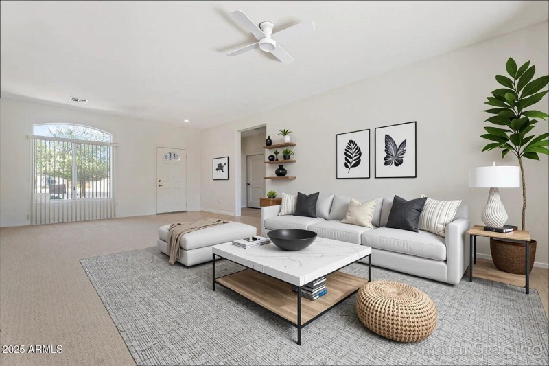 Living Room - Staged