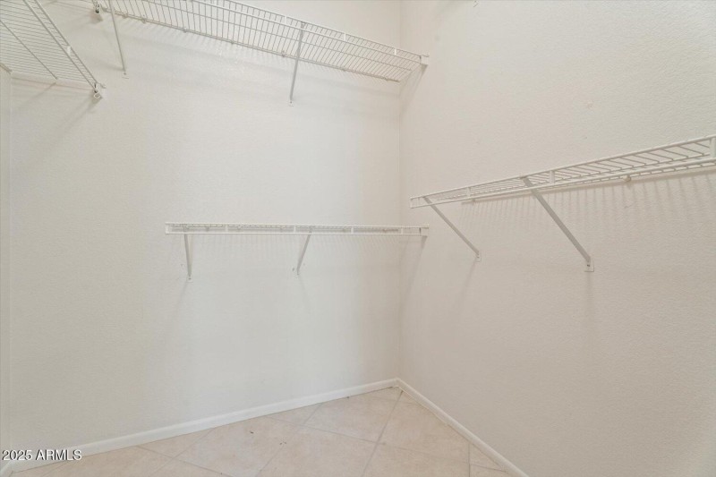 Primary Walk in Closet