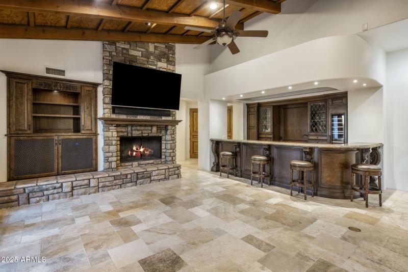 Anchored by a Custom Bar