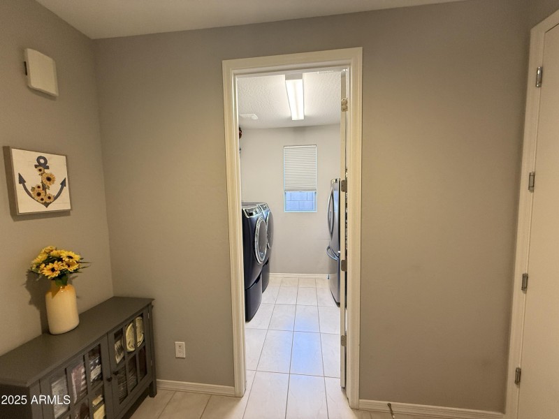 Garage entry/Laundry