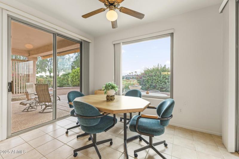 Breakfast Nook with Golf Views