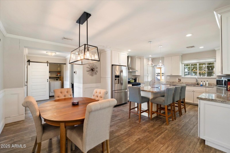 Dining Area and Kitchen