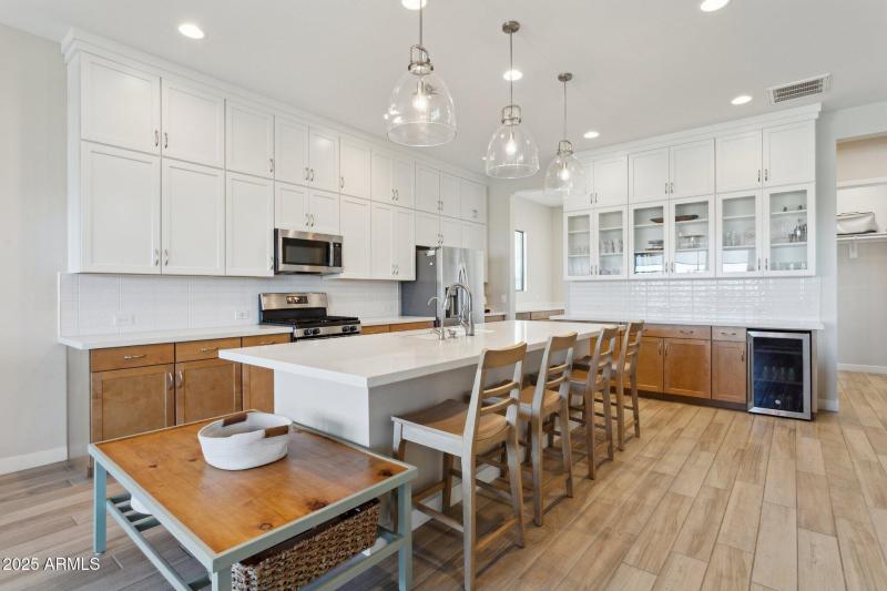 The kitchen is top notch in every way