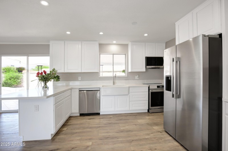 All wood Custom cabinetry