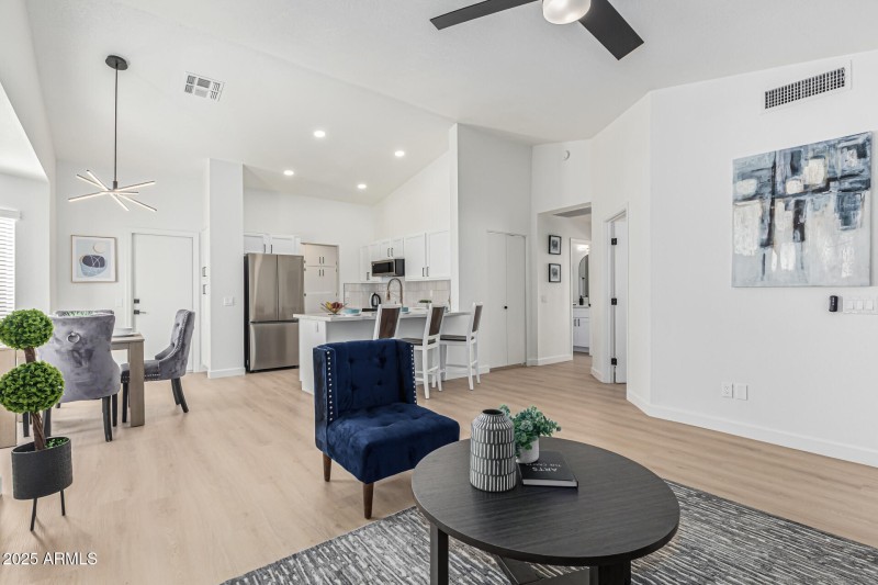 View from living room