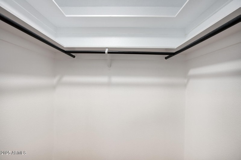 Primary walk-in closet