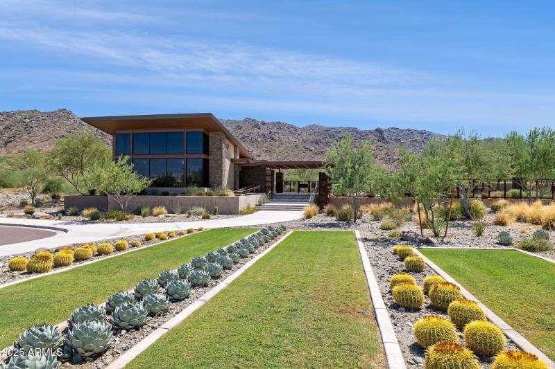 Mid-mod inspired community center