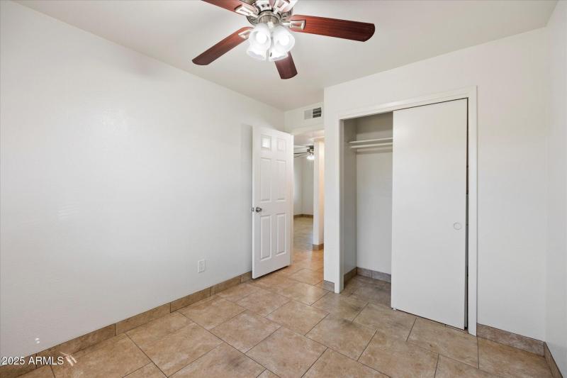 Spacious Closet in Bedroom 1