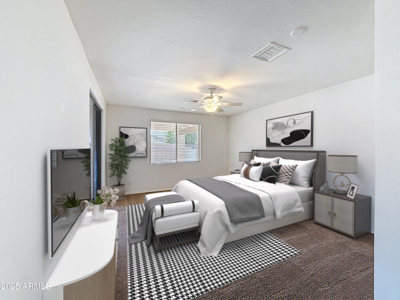 Master with furniture