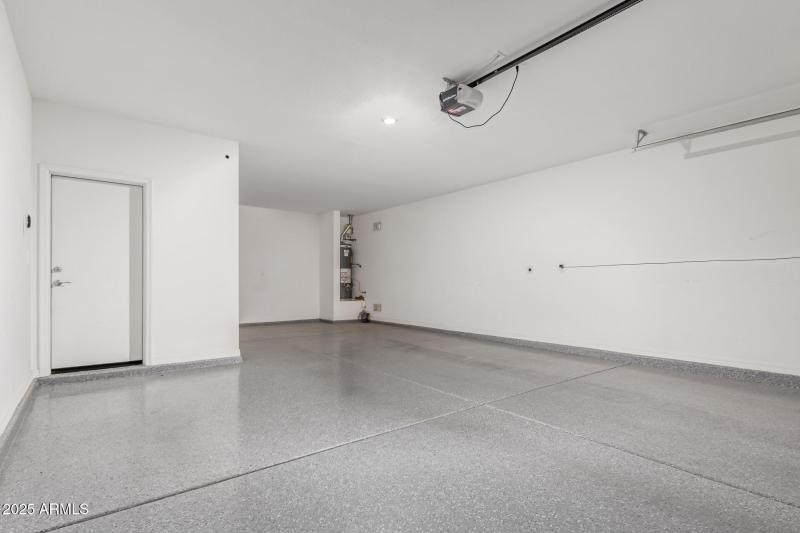 Tandem Garage w/epoxy