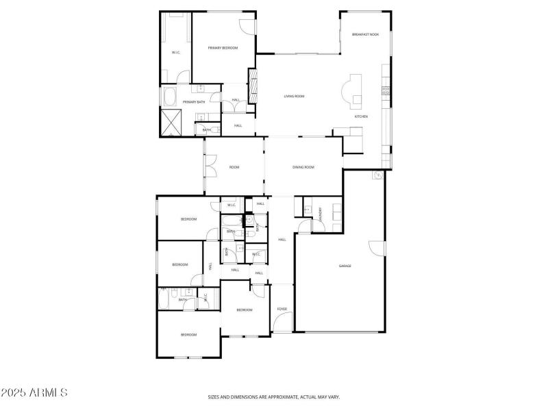 Overall general floor plan