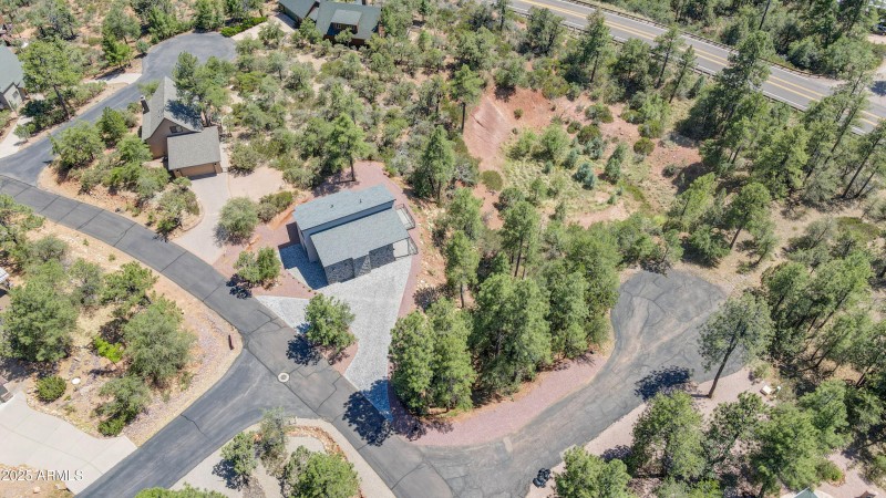 View of House from Above