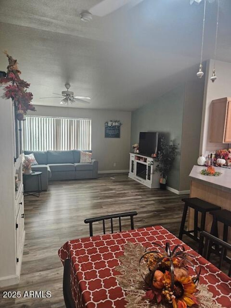 Living room from dinning area