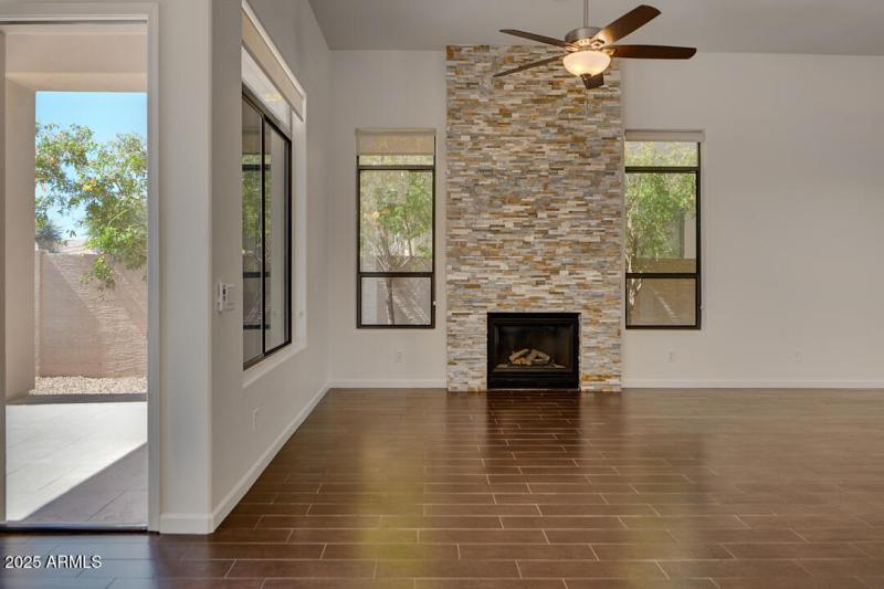 Fireplace in Great Room