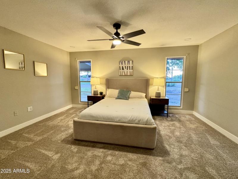 Fall aseep to golf course views!