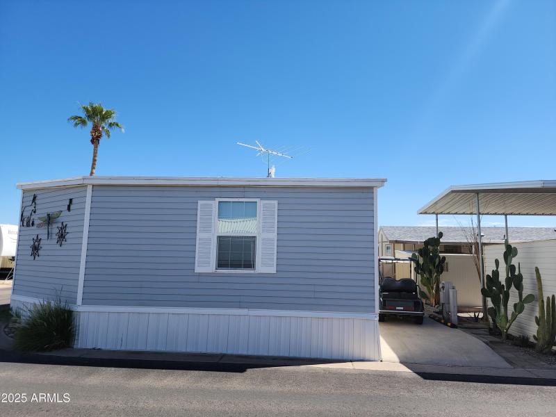 2. West side of home