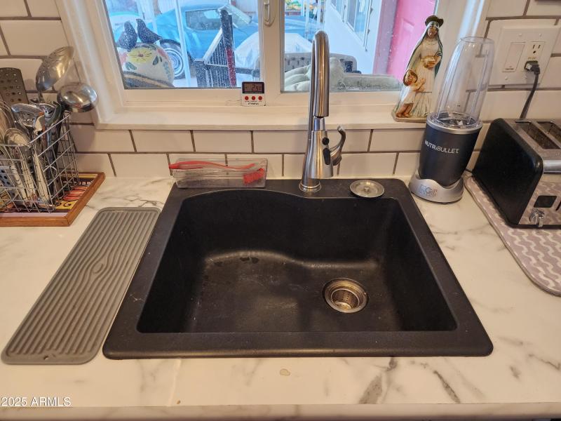 22. Nice deep country kitchen sink