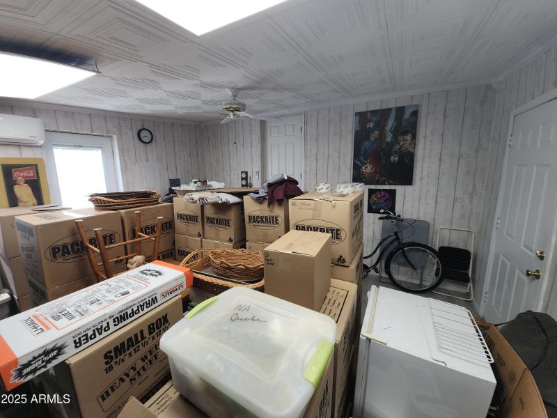 76. Looking SW and see exit door to the