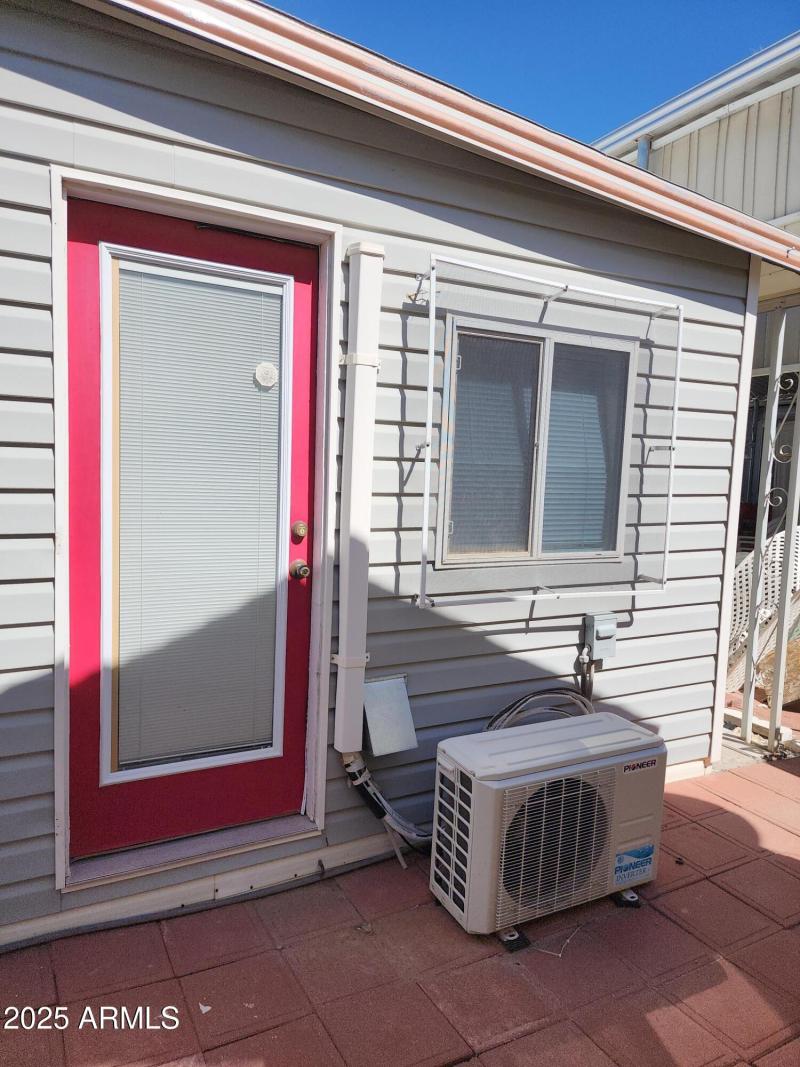 6. AZ room back entrance and Mini Split
