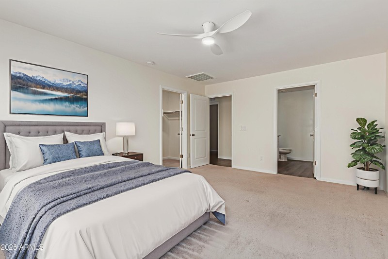 Bedroom-Virtual Staged