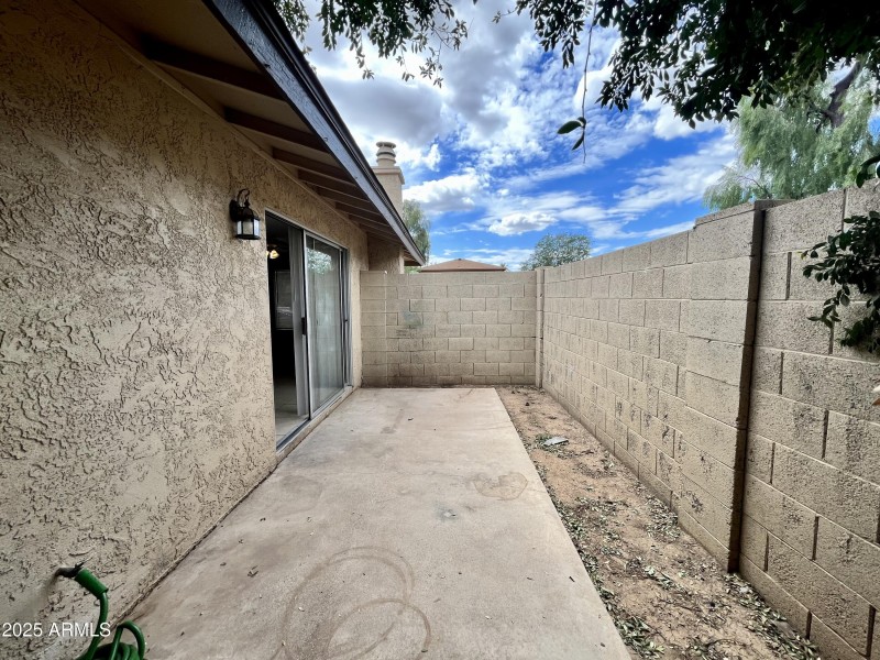 Unit #1 Backyard